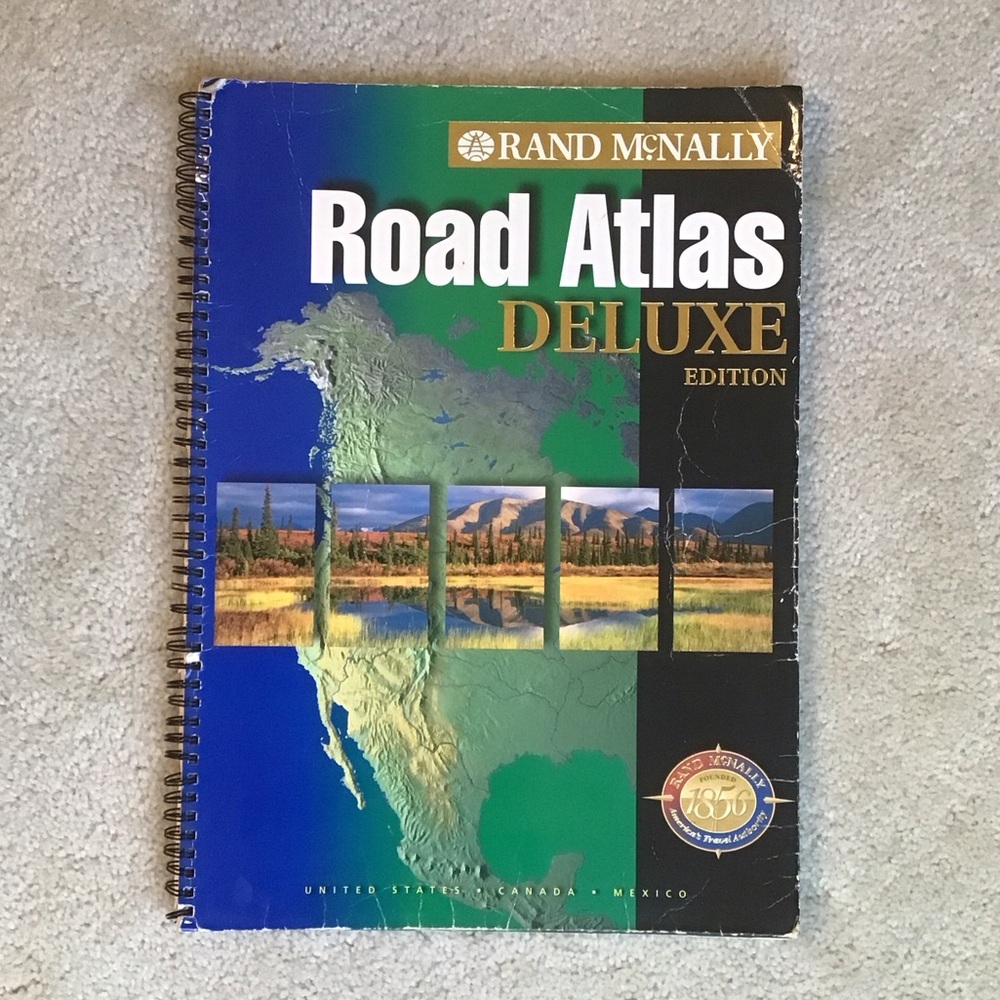 Rand McNally Road Atlas, Deluxe Edition (2000)